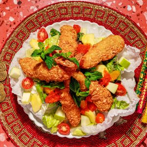 Almond Yuzu Salad